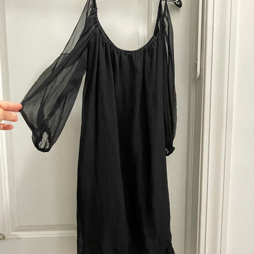 Miguelina ‘Astrid’ silk chiffon dress XS NWT